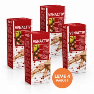 Venactiv Gel 150ml Leve 4 Pague 3 Dietmed para cuidado das pernas cansadas.