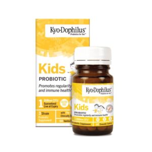 Kids Kyo Dophilus - 60 Comprimidos Mastigáveis Kyolic