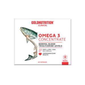Ómega 3 Concentrate 60 Cápsulas Gold Nutrition