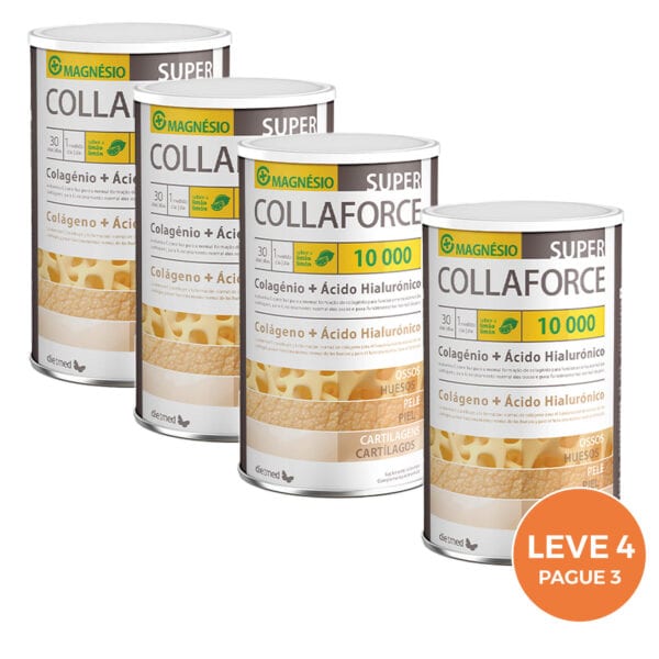 DIETMED COLLAFORCE SUPER 10.000 - Integratore Di Collagene In Polvere Gusto Fragola (450g)