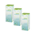 Alerg Complex Pack 3 x 250 ml BioHera, suplemento alimentar líquido com MSM, minerais, L-histidina e extratos de plantas.