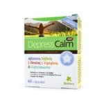 Depress Calm BioHera, suplemento alimentar com vitamina B6, em embalagem de 60 cápsulas.