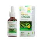 Óleo Biológico de Sementes de Cânhamo 50ml BioHera, suplemento alimentar com óleo de Cannabis sativa obtido por extração a frio, naturalmente rico em ómega 3, 6 e 9.