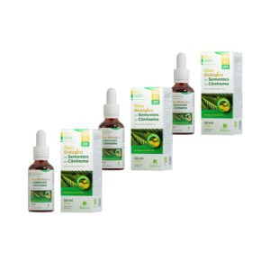 Óleo Biológico de Sementes de Cânhamo 3 x 50ml BioHera
