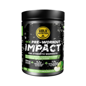 pre-workout impact maçã verde