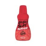 Frasco de Go Go Slim Burner 500 ml Farmodiética – Suplemento alimentar com chá verde, guaraná, cola e cavalinha para auxiliar na queima de gordura e emagrecimento. Frasco vermelho de Go Go Slim Burner da Farmodiética, um suplemento alimentar de 500 ml. O rótulo destaca os ingredientes principais: Chá Verde, Guaraná, Cola e Cavalinha, conhecidos por auxiliar na queima de gordura e emagrecimento. O design do frasco inclui a imagem de uma chama, representando o efeito termogénico do produto. O nome do produto está destacado em letras grandes e brancas, com um visual moderno e chamativo