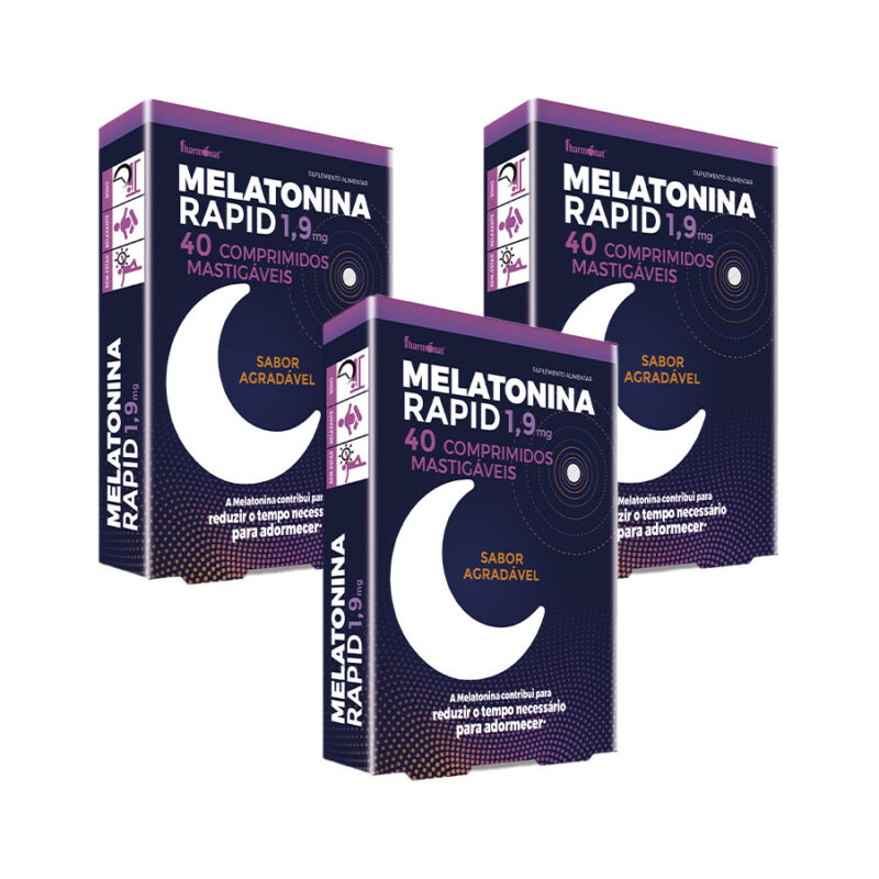 Melatonina Rapid 1.9mg Pack 3 x 40 comprimidos