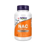 NAC 600 mg 100 Cápsulas Now