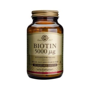 Biotina 5000 mcg 100 Cápsulas