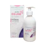 Frasco do Activ Ozone Gel Higiene Íntima 300ml, ideal para cuidados íntimos diários com propriedades suaves e naturais.