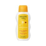Leite Corporal Bebé de Calêndula 200ml Weleda para hidratação e cuidado da pele delicada do bebé.