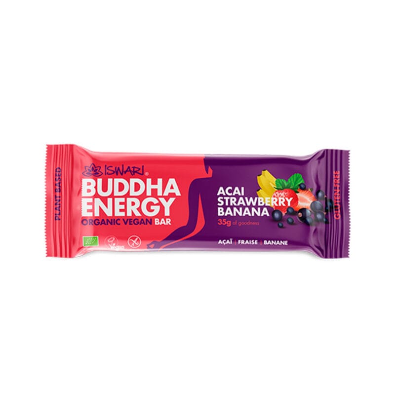 Buddha Energy Bar Açaí Morango Banana