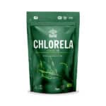 Clorela em pó Iswari 125g suplemento alimentar natural rico em clorofila