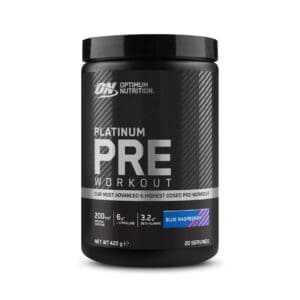 Platinum Pre-Workout Framboesa 420gr Optimum Nutrition