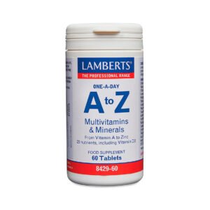A-Z Multivitaminas e Minerais 60 Comprimidos Lamberts