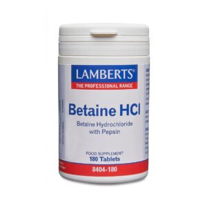 Betaina HCI C/Pepsina 180 Comprimidos Lamberts