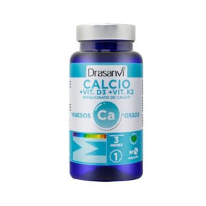 Cálcio + Vitamina D3 + Vitamina K2 90 Comprimidos Drasanvi