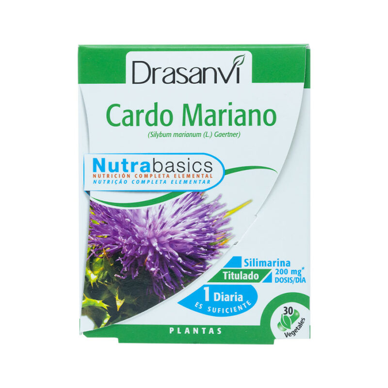 Cardo Mariano 30 Cápsulas Nutrabasics Drasanvi