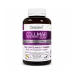 Collmar Sabor Baunilha 180 Comprimidos Mastigáveis Drasanvi, suplemento com colagénio marinho hidrolisado, magnésio, cálcio, vitamina C e ácido hialurónico.