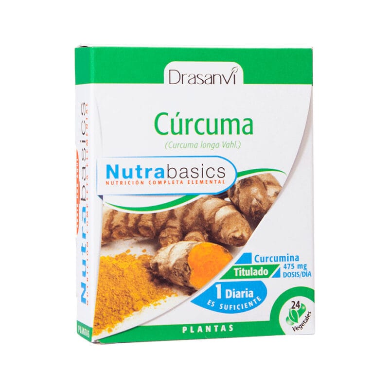 Cúrcuma 24 Cápsulas Nutrabasics Drasanvi