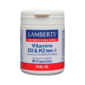 Vitamin D3 + K2 90 Cápsulas Lamberts