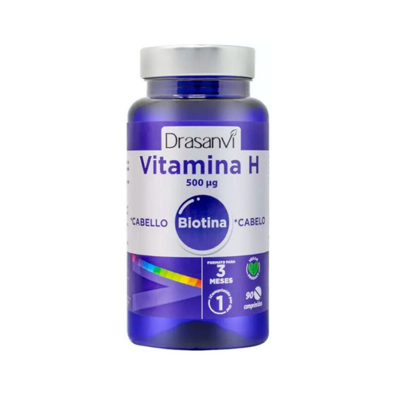 Vitamina H Biotina 90 Comprimidos Drasanvi