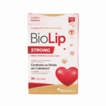 Suplemento alimentar BioLip da BioHera em frasco com 60 cápsulas, formulado para apoiar o metabolismo e o controlo de peso.