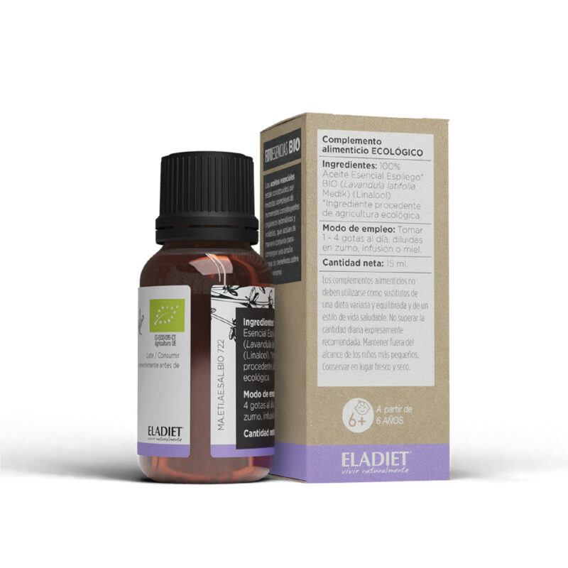 Essência Bio Alfazema-Brava 15ml Eladiet