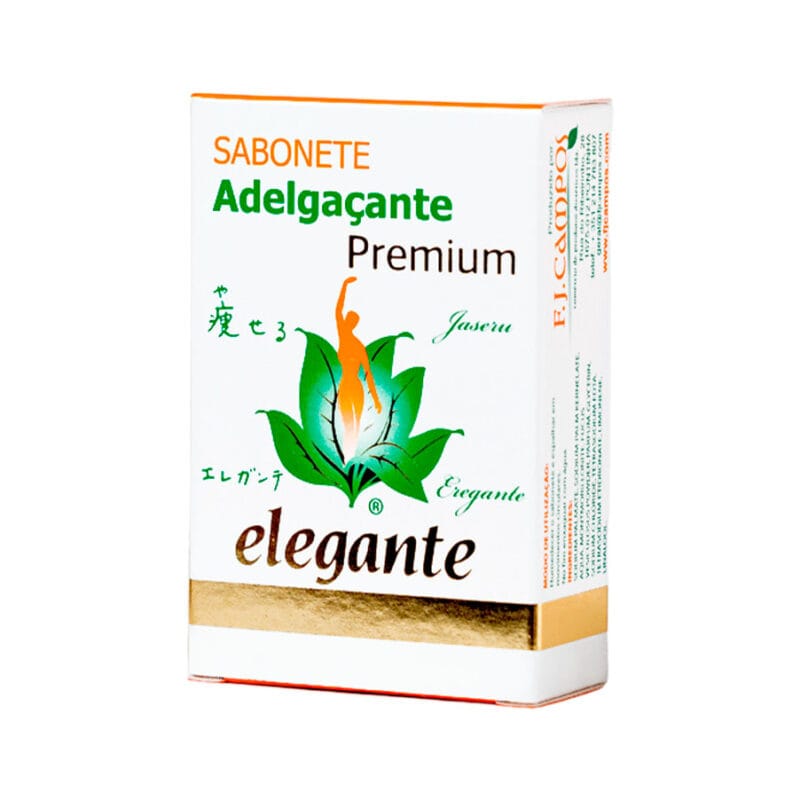 Sabonete Adelgaçante Premium 140gr Elegante F. J. Campos