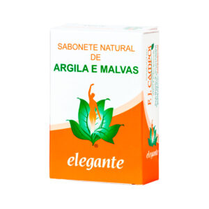 Sabonete Argila e Malvas 140gr Elegante F. J. Campos