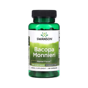 Bacopa Monnieri 250mg 90 Cápsulas Swanson