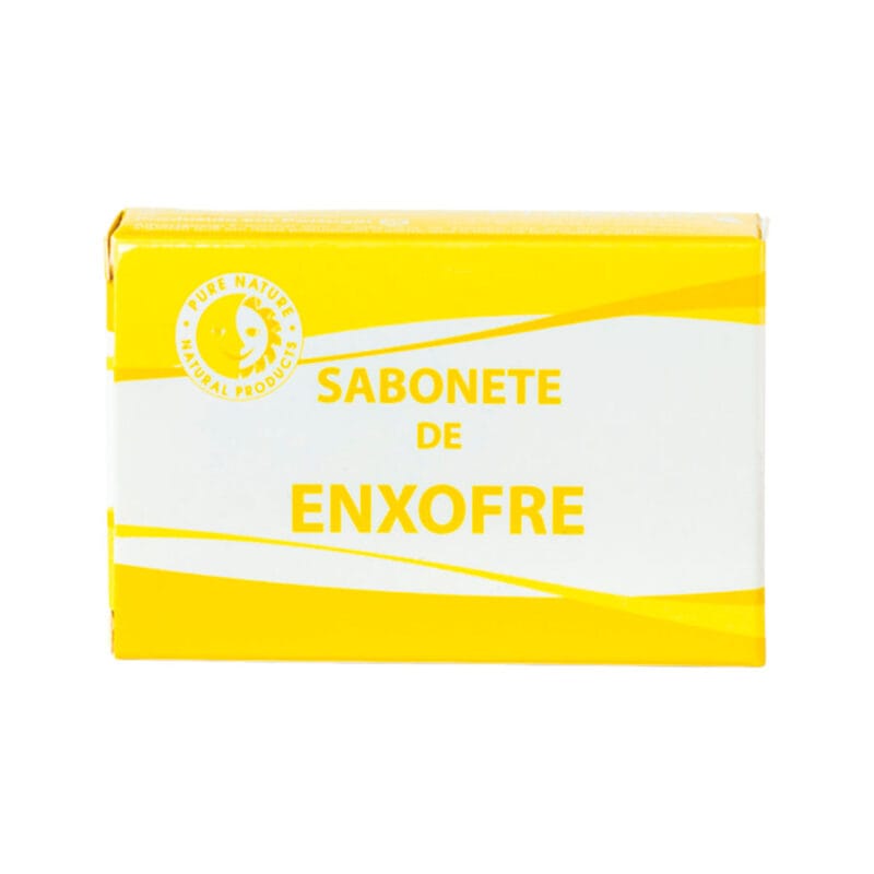 Sabonete Enxofre 90gr Pure Nature F. J. Campos