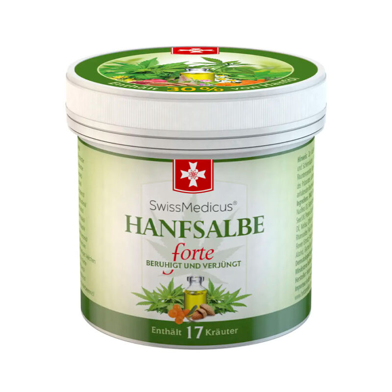 Hanfsalbe Forte Bálsamo de Cânhamo 125ml SwissMedicus