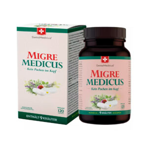 Migre Medicus 120 Cápsulas Vegan SwissMedicus