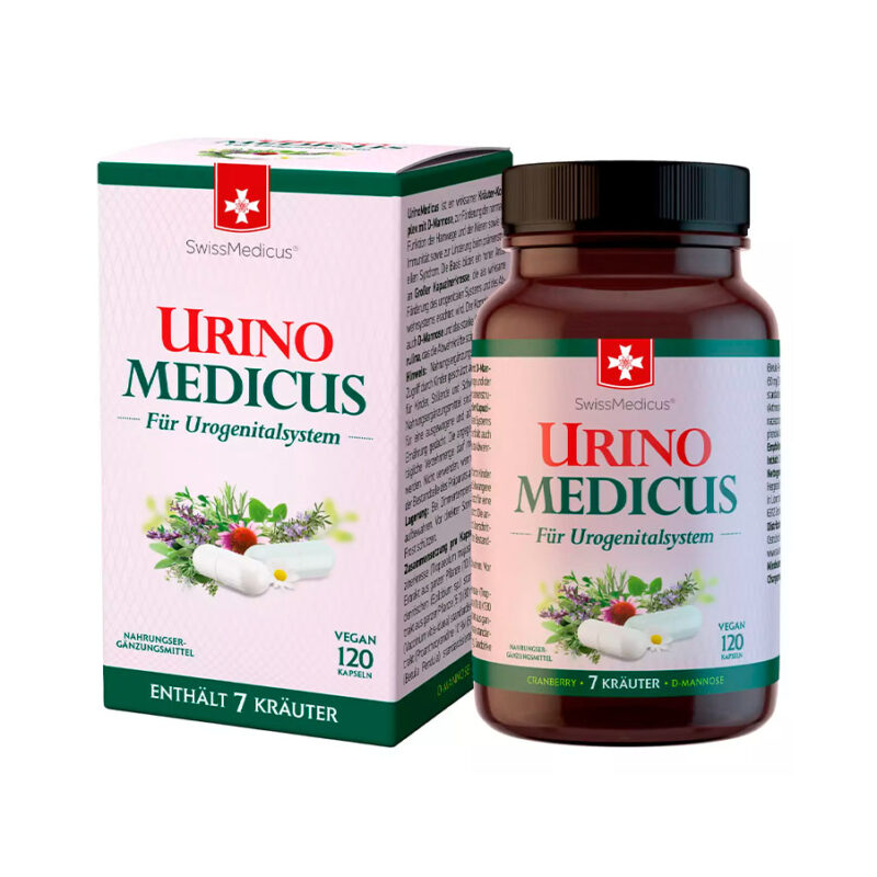 Urino Medicus 120 Cápsulas Vegan SwissMedicus