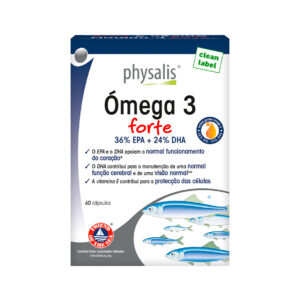 Ómega 3 Forte EPA + DHA 60 Cápsulas Physalis