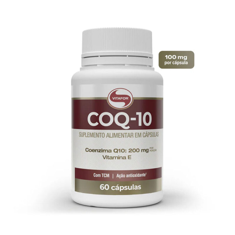 Coenzima Q10 200mg 60 Cápsulas Vitafor