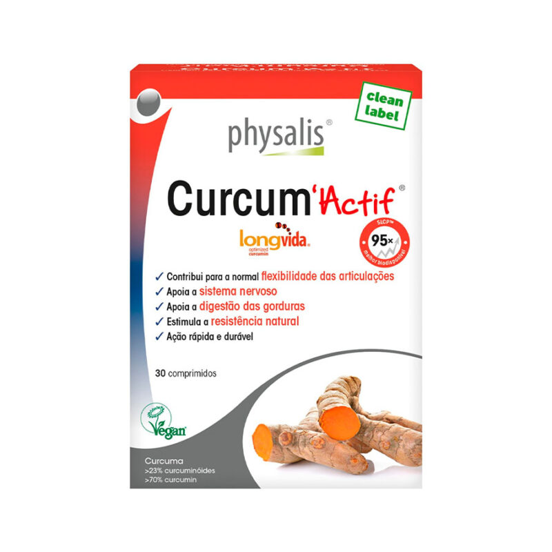 Curcum Actif 30 Comprimidos Physalis