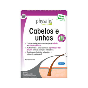 Cabelo e Unhas 45 Comprimidos Physalis