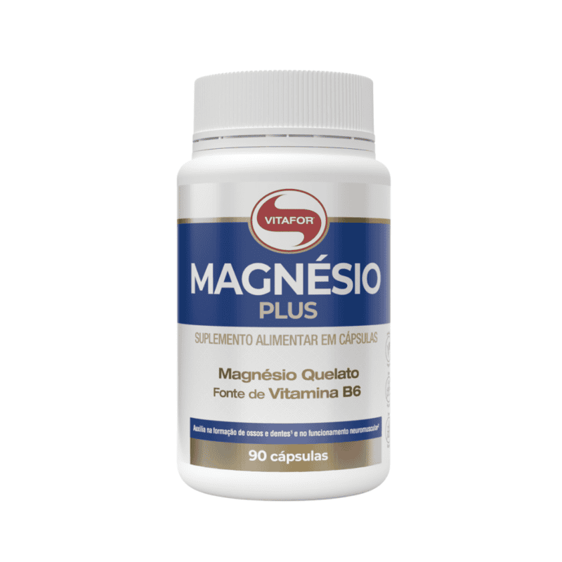 Magnésio Plus 90 cápsulas Vitafor