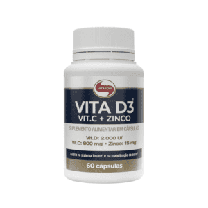 Vitamina D3 + Vitamina C + Zinco