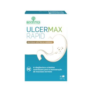 Ulcermax Rapid 30 RapidTabs Bioceutica em embalagem original