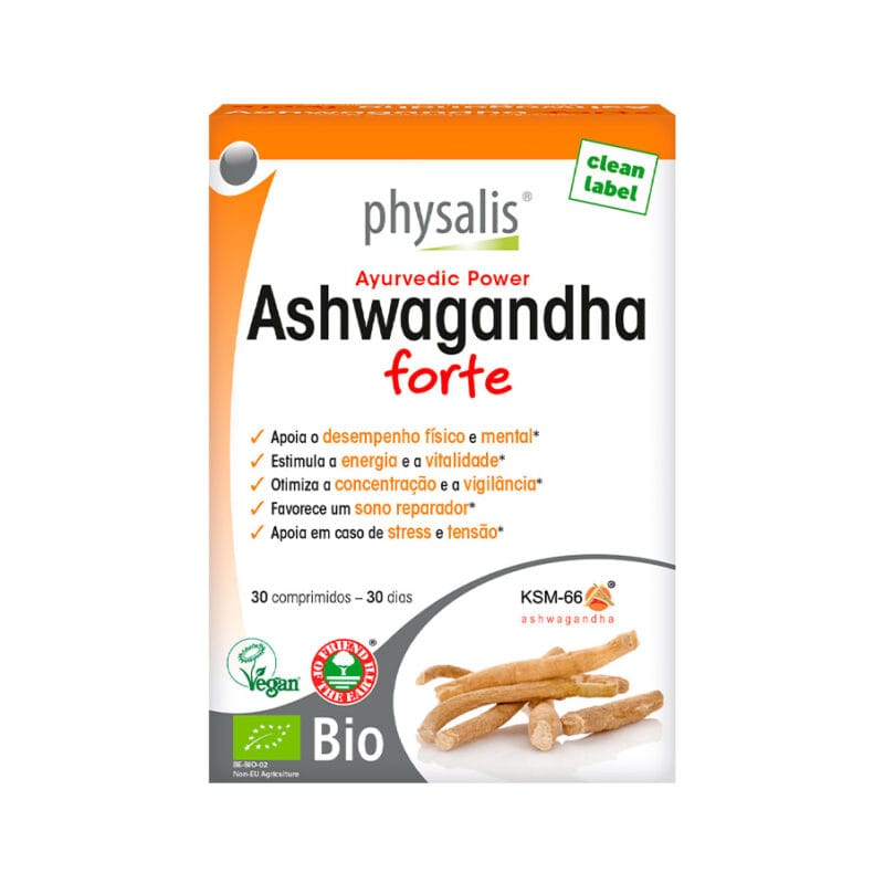 Ashwagandha Forte 600mg 30 Comprimidos Physalis