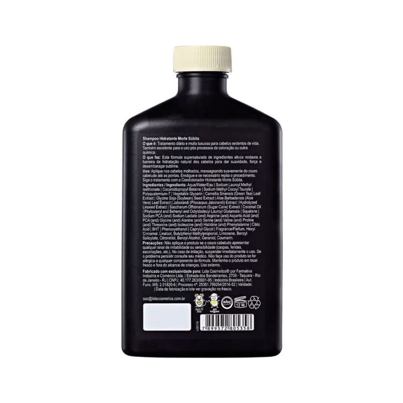 Morte Súbita Shampoo Hidratante 250ml Lola