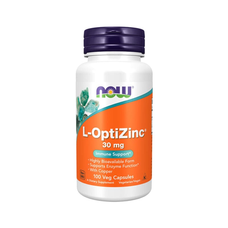 L-Optizinc + Copper (Zinco + Cobre) 30mg