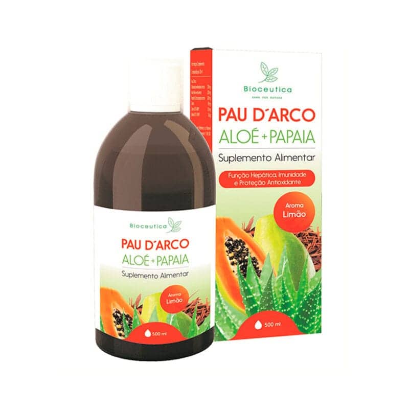 Pau D' Arco Aloé + Papaia