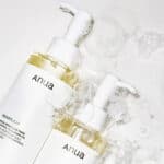 Heartleaf Pore Control Óleo de Limpeza 200ml Anua, óleo facial com heartleaf para remover maquilhagem, protetor solar, sebo e impurezas dos poros.