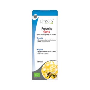 Frasco de Própolis Forte de Gotas de Plantas com 100ml da marca Physalis.