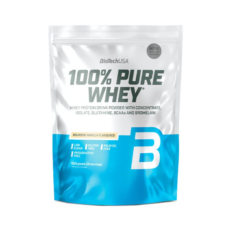 Suplemento proteico de soro de leite com 78% de teor proteico, combinando concentrado e isolado de whey. Enriquecido com aminoácidos essenciais, incluindo BCAAs, L-glutamina e L-arginina. Sem glúten, sem adição de açúcares, sem óleo de palma, aspartame ou conservantes. Ideal para promover o crescimento e manutenção da massa muscular.