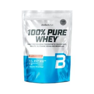 Suplemento proteico de soro de leite com 78% de teor proteico, combinando concentrado e isolado de whey. Enriquecido com aminoácidos essenciais, incluindo BCAAs, L-glutamina e L-arginina. Sem glúten, sem adição de açúcares, sem óleo de palma, aspartame ou conservantes. Ideal para promover o crescimento e manutenção da massa muscular.